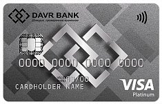 "VISA Platinum" kartasi