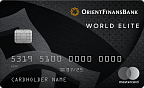 MasterCard World Elite kartasi
